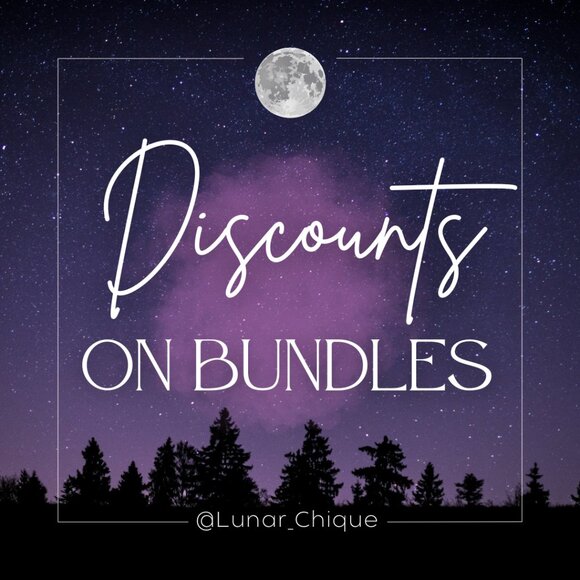 Discounts on Bundles! @Lunar_Chique 🌙 - Picture 1 of 3